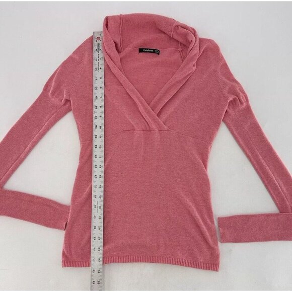 Patty Boutik V-Neck Empire Line‎ Knit Pullover Sweater Size M, Stretch - Picture 7 of 9